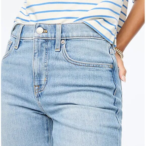 J. Crew factory Petite slim boyfriend jean in all-day stretch - Picture 3 of 7